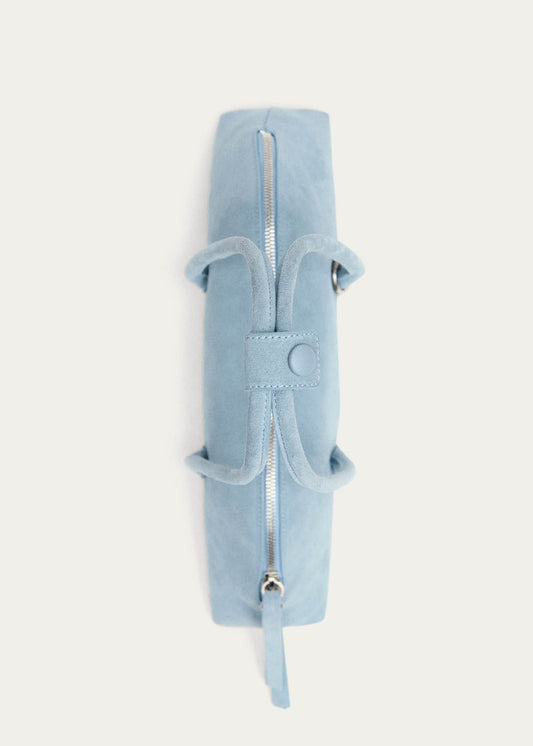 Vera Sac en Cuir Bleu Ciel Suédé-image