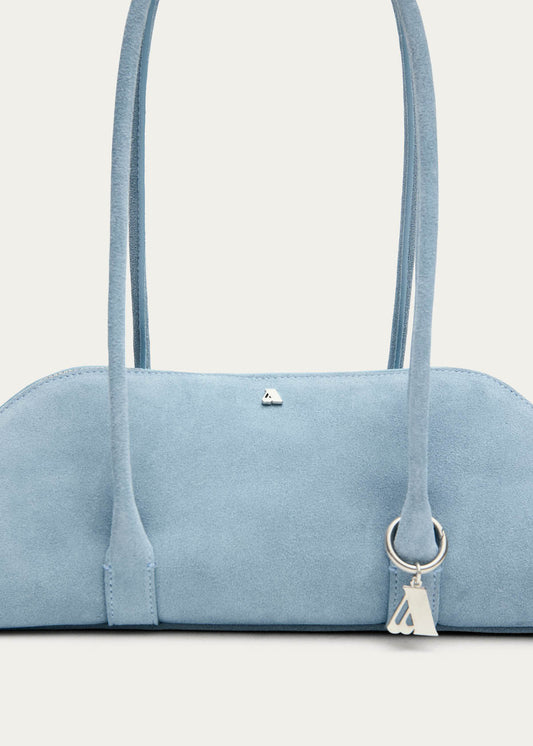 Vera Sac en Cuir Bleu Ciel Suédé-image
