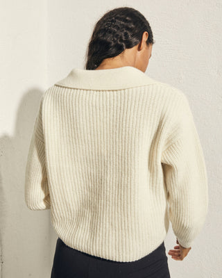 Airliner Cream Tricot Sweater