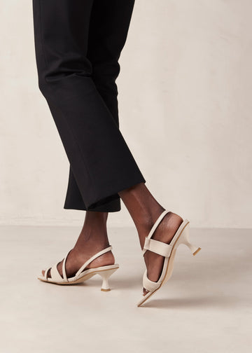Asymmetric Straps - Leather Sandals