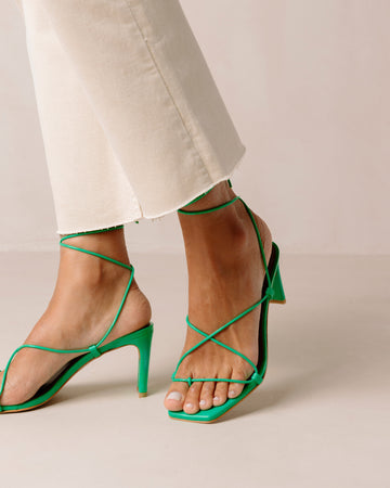 Green Sandals Heels - Buy Green Sandals Heels online in India