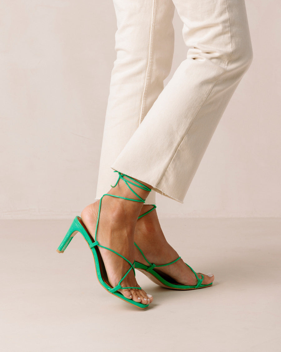 Bellini Neon Green Sandals ALOHAS