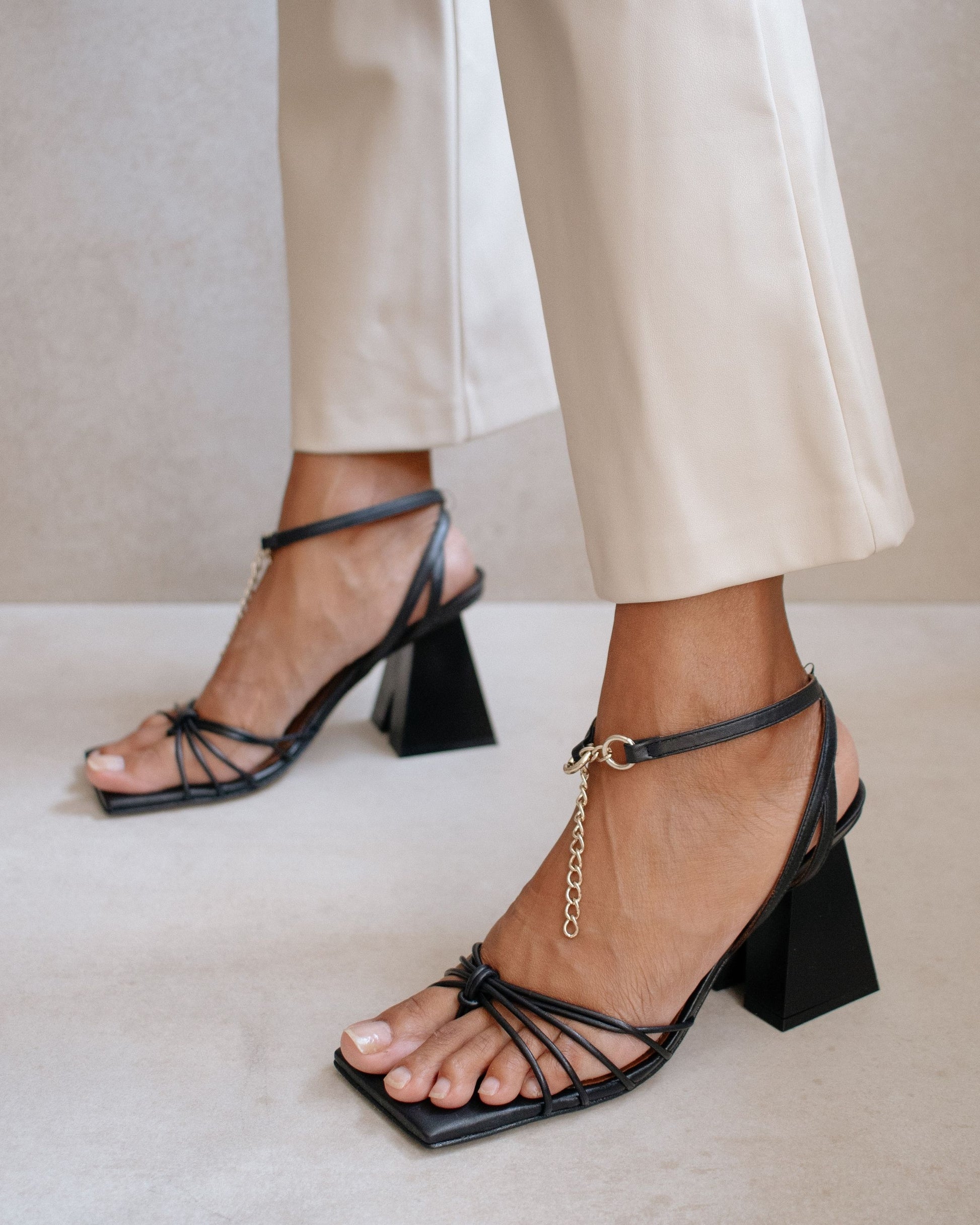 Cactus Black Sandals ALOHAS