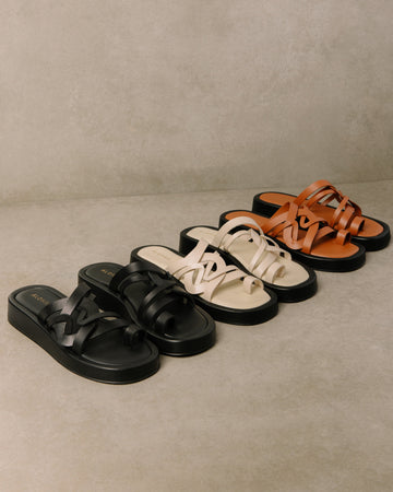 Schutz Ameena Snakeskin T-Strap Sandals - Red Sandals, Shoes - CHA987784