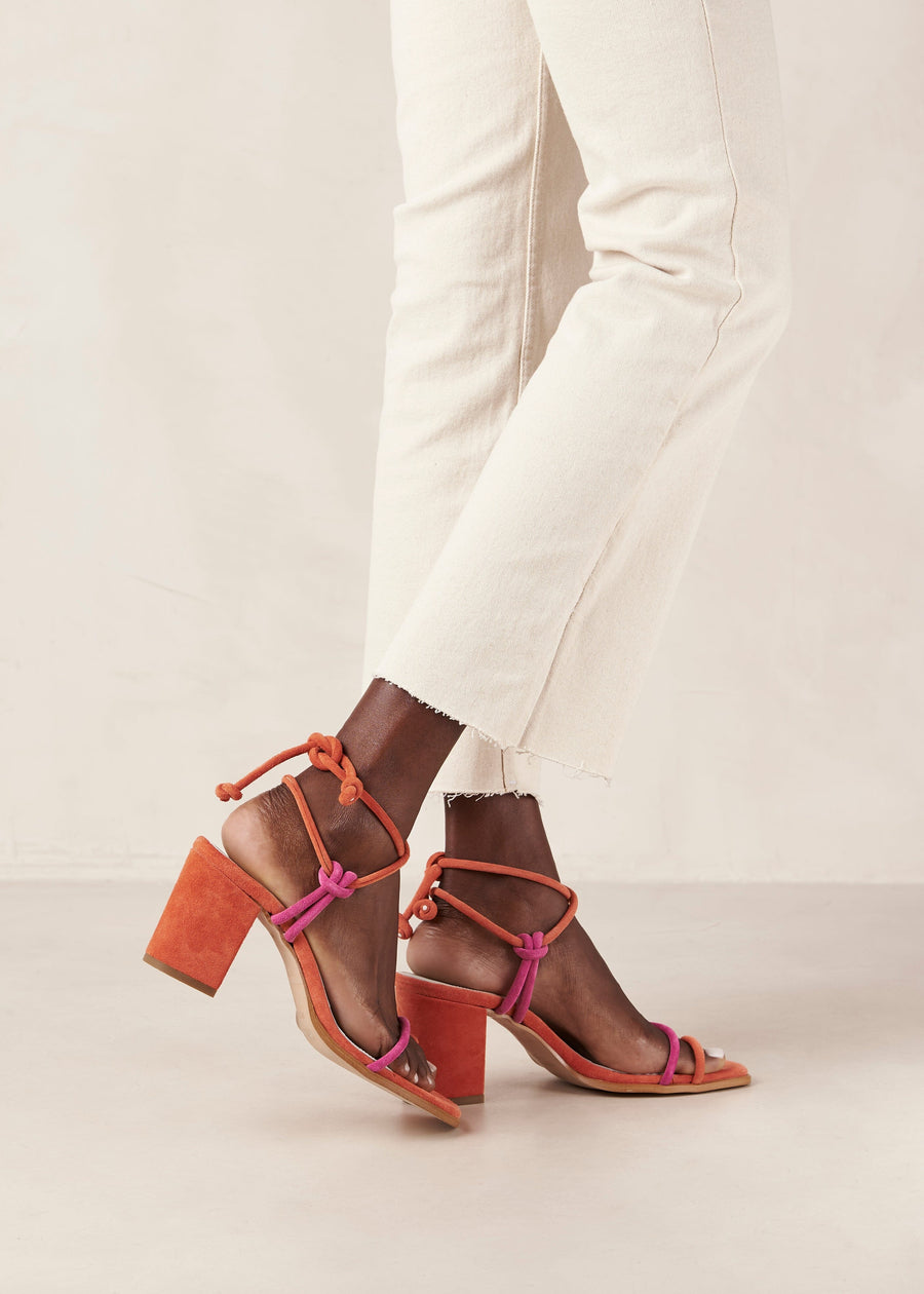 Grace Magenta Orange Sandals ALOHAS