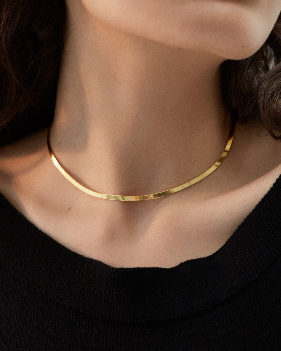 Loosen Up Necklace Gold Necklaces ALOHAS