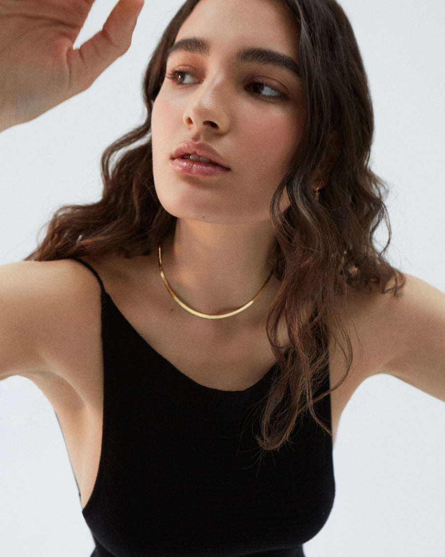 Loosen Up Necklace Gold Necklaces ALOHAS
