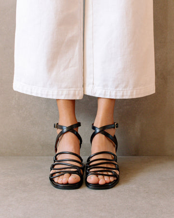 Mick Black Sandals