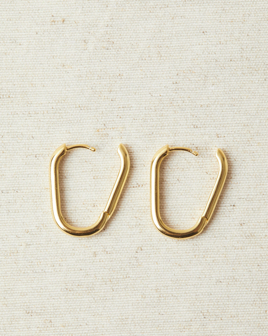 Sagitta Earrings Gold Earrings ALOHAS