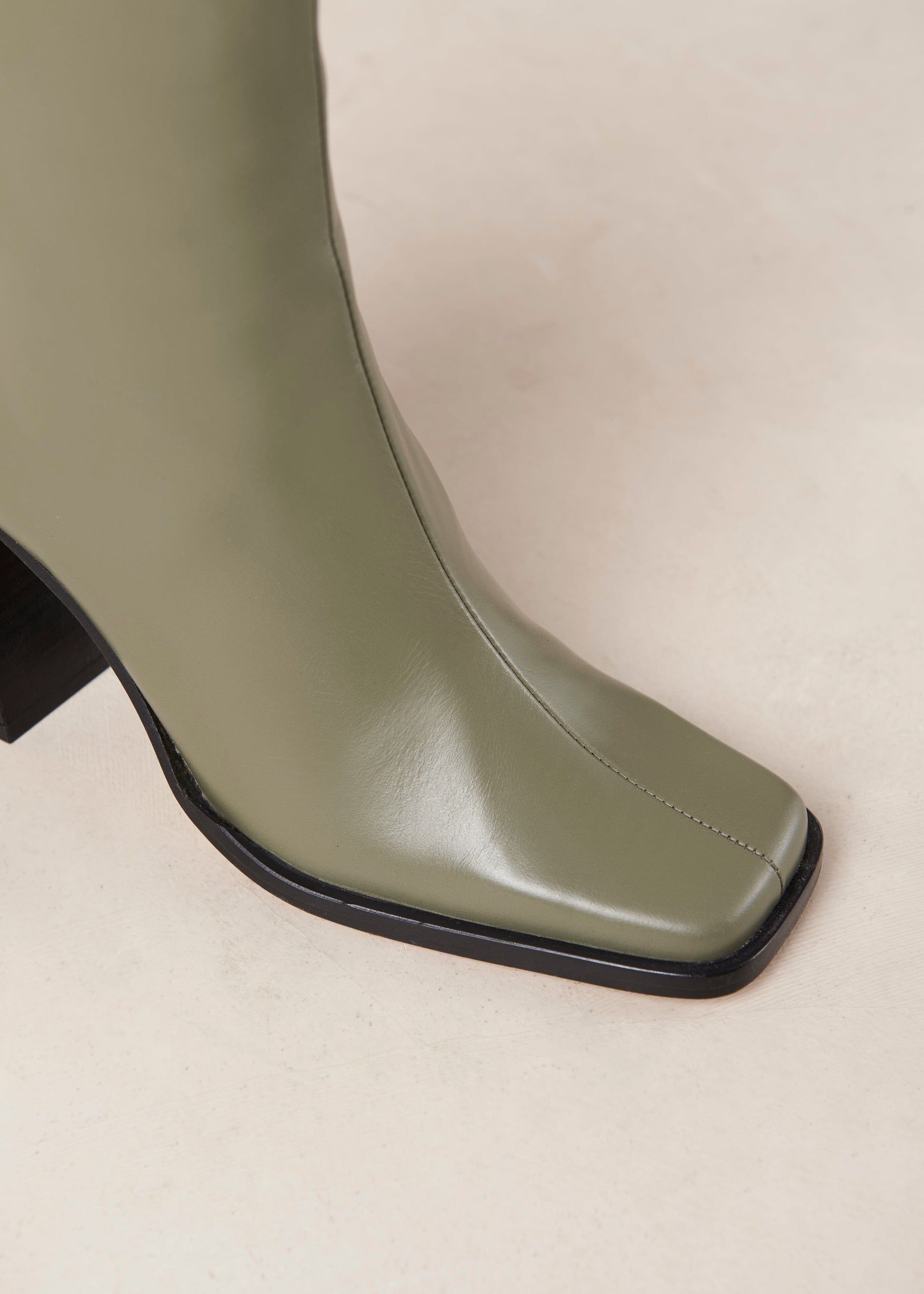 South Dusty Olive Ankle Boots ALOHAS