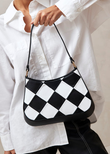 The C Scacchi Black White Bag