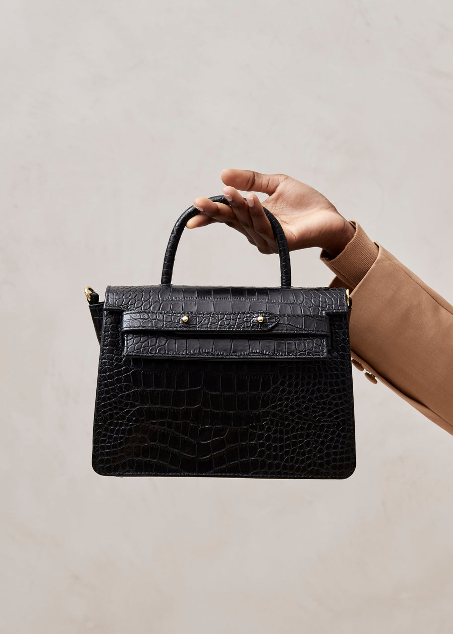 The M Exotic Black Handbags ALOHAS